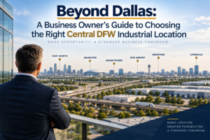A Business Owner's Guide to Choosing the Right Central DFW Industrial Location